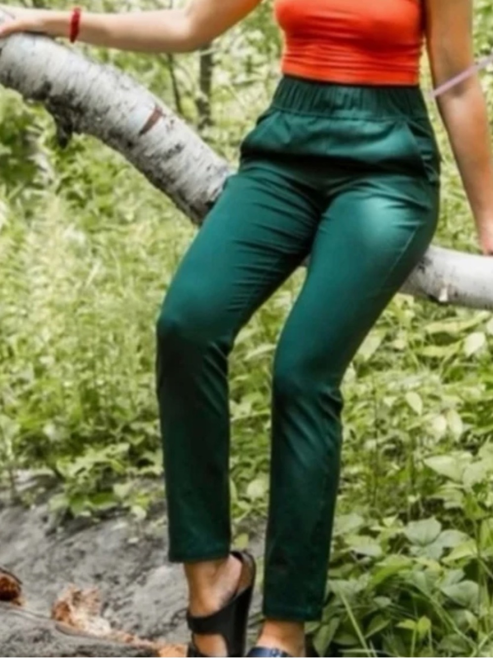 Alder Open Air Hiking Pant in Forest Green